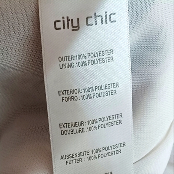 City Chic Bella Abstract Flowy Wrap Midi Skirt - Picture 13 of 14